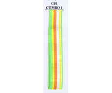 Rainbow Stripe GG Ribbon